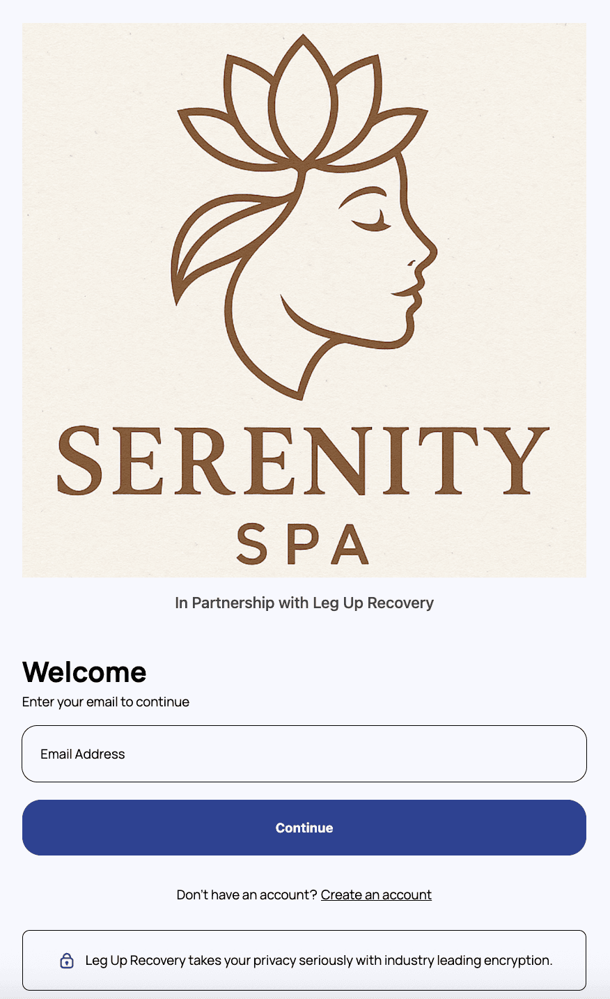 Privacy-aware branded telehealth intake flow with customer information fields