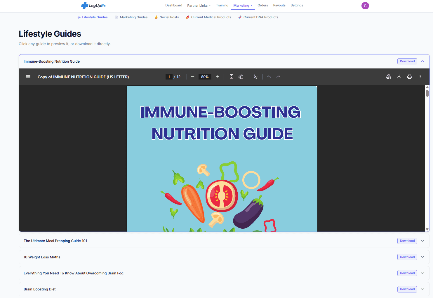 Lifestyle guide content used to support DNA storefront understanding